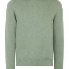 Джемпер с круглым вырезом и длинными рукавами