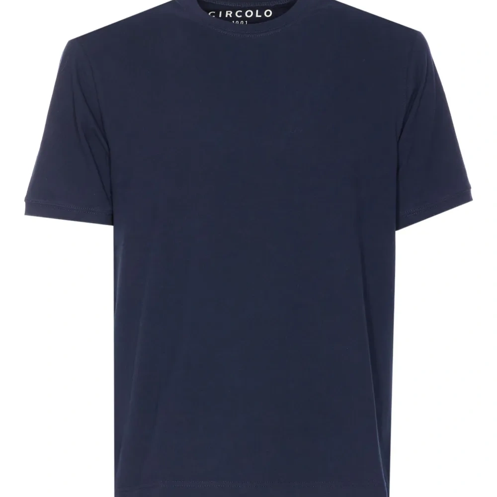 Футболка с круглым вырезом