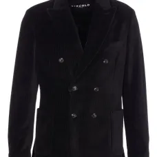 Двубортный вельветовый пиджак Двубортный вельветовый пиджак