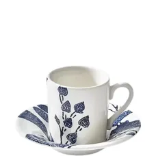 Чайная пара с цветочным принтом