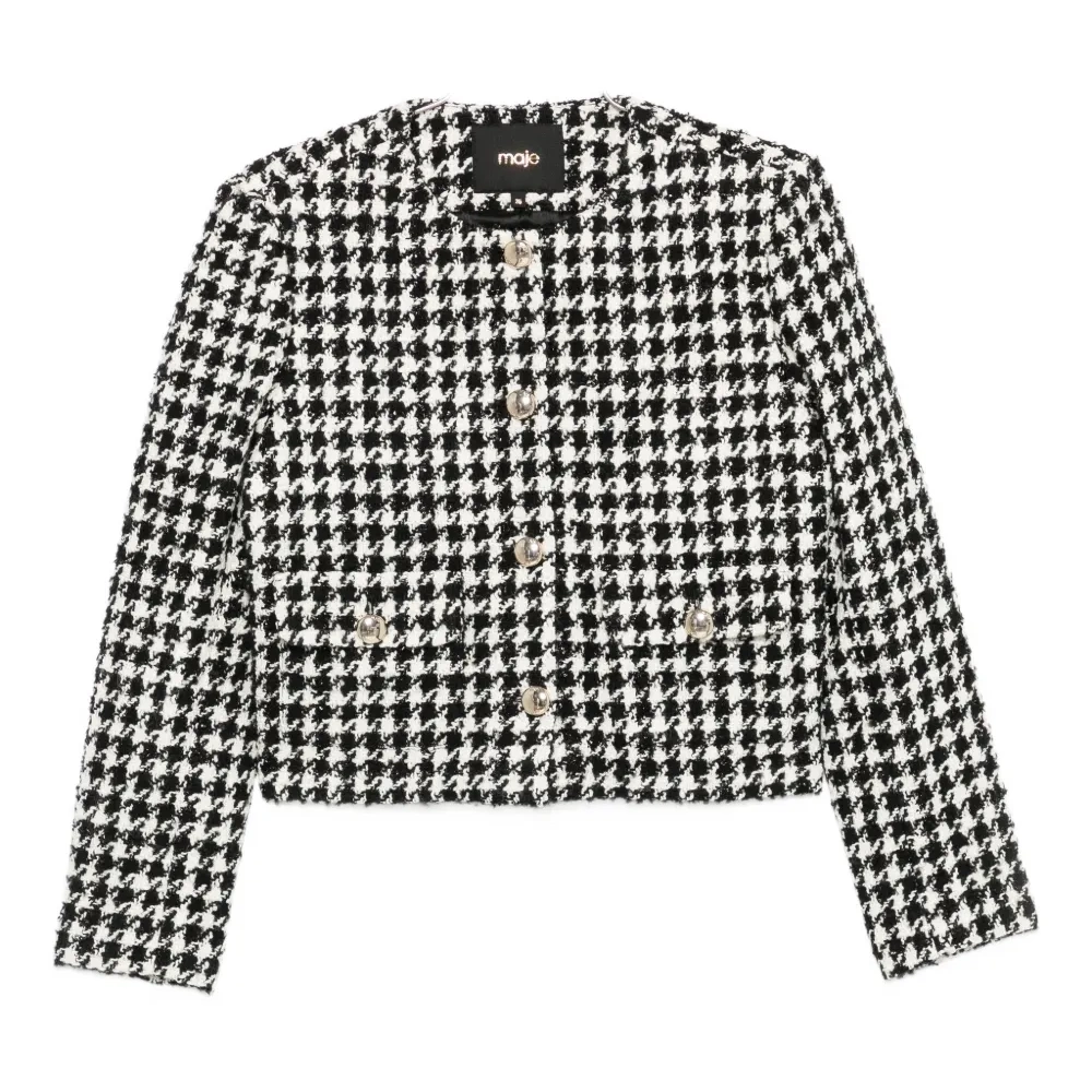 Блейзер в узор "гусиная лапка"