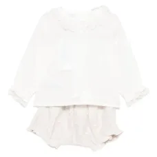 Платье с оборчатым воротником Платье с оборчатым воротником