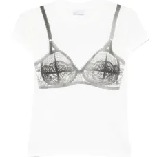 Футболка Bra с эффектом тромплей