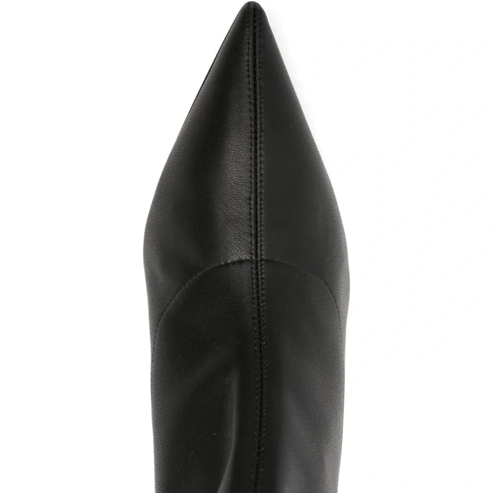 Ботильоны-носки с заостренным носком