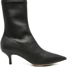 Ботильоны-носки с заостренным носком