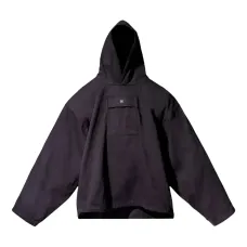 Худи с атласной отделкой