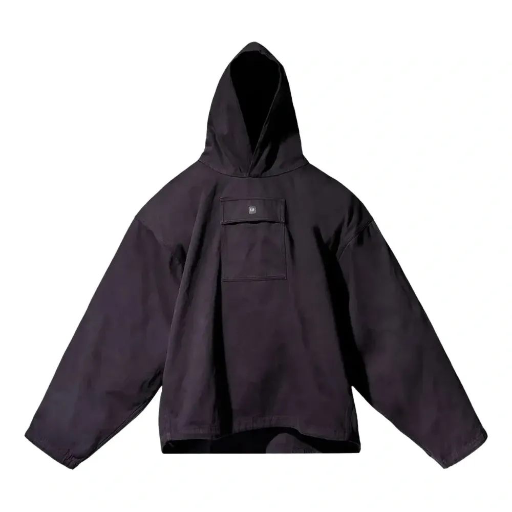 Худи с атласной отделкой