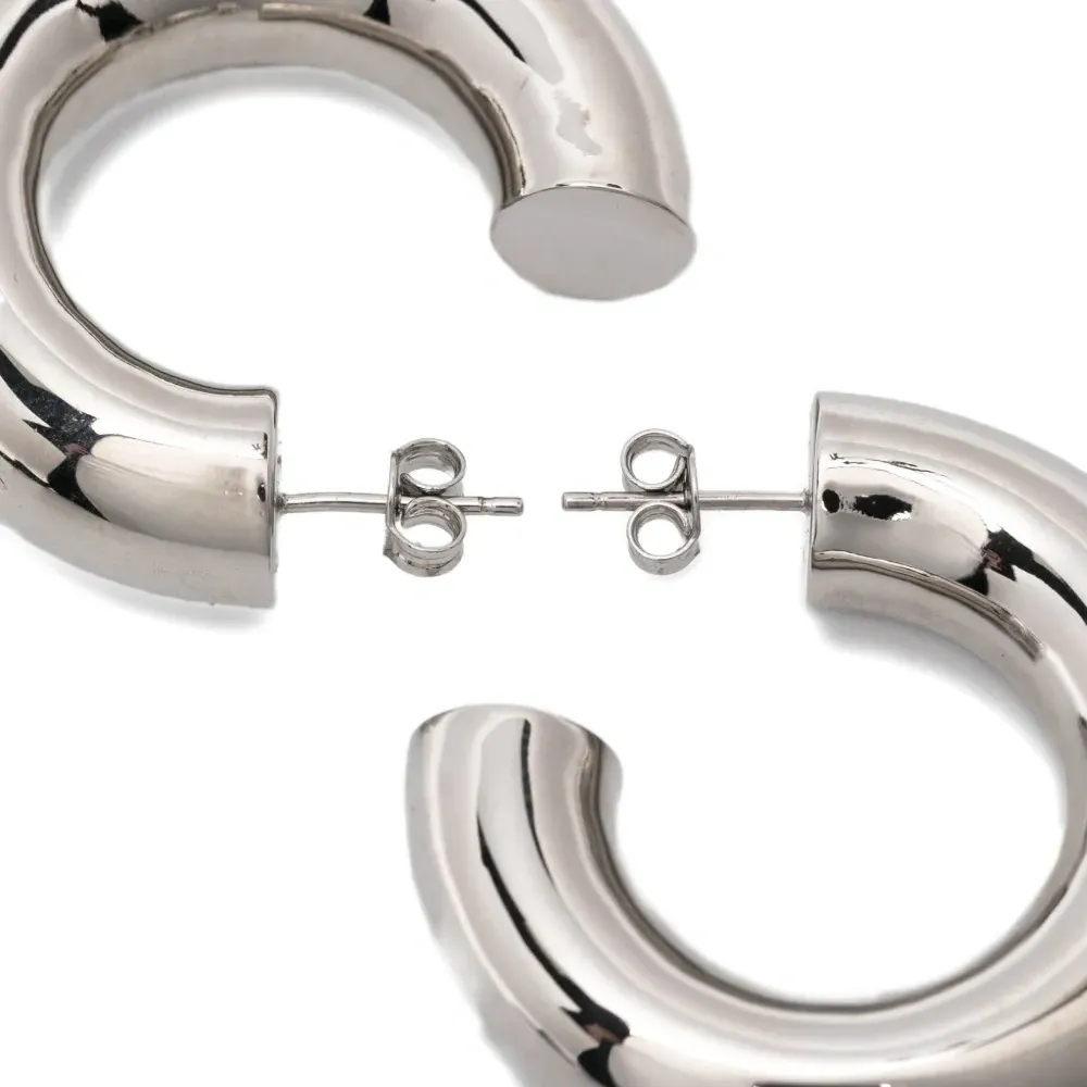 Серьги-кольца с подвесками