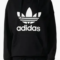 Худи Stadium Trefoil Black/White Худи Stadium Trefoil Black/White