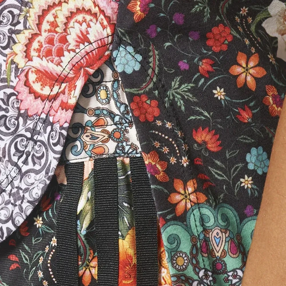 Топ Jardim Agharta с цветочным принтом