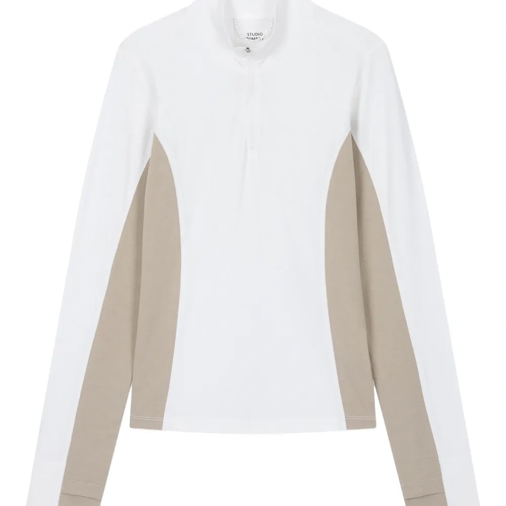 Толстовка с воротником на молнии