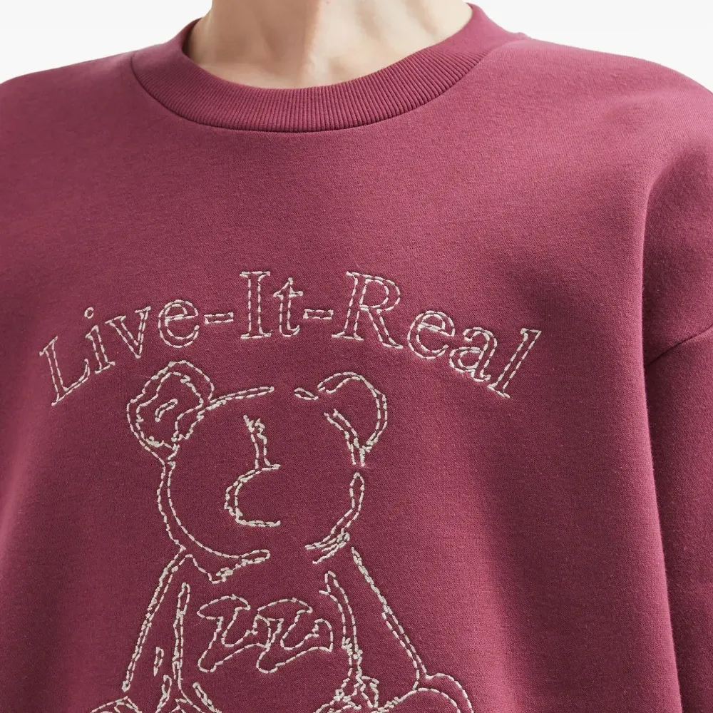 Толстовка с вышивкой