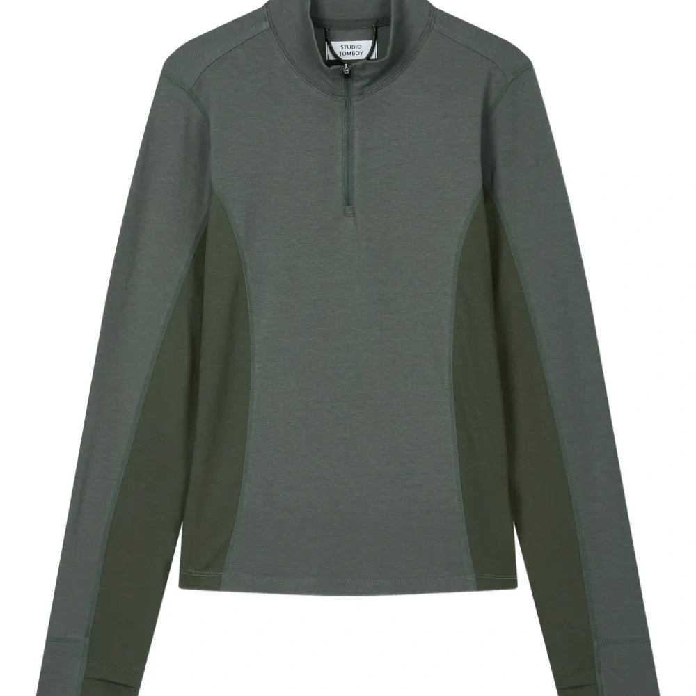 Толстовка с воротником на молнии