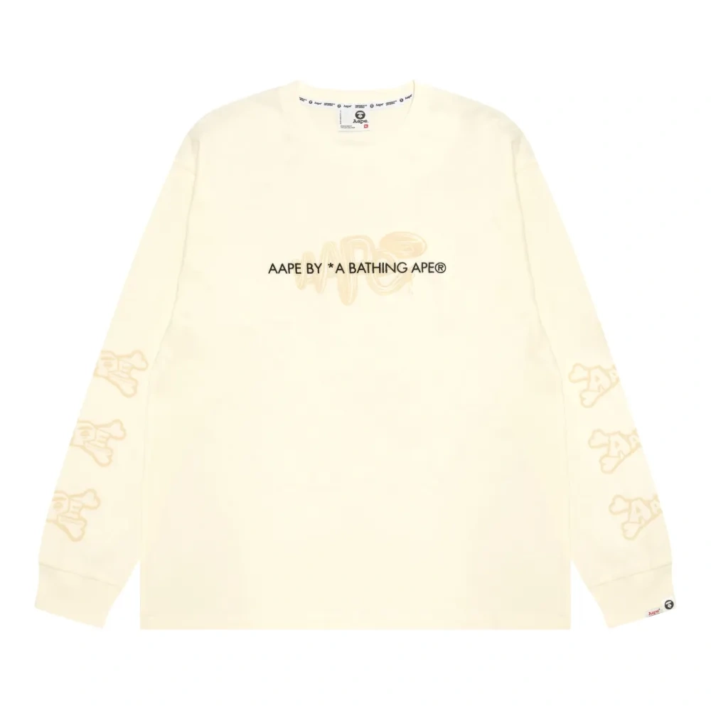 Футболка с длинными рукавами и графичным принтом