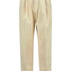 Брюки из вельвета со складками