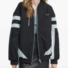 Полосатый жакет с вышивкой от AlanaRS