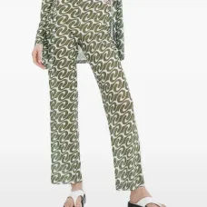 Брюки с геометрическим узором Брюки с геометрическим узором