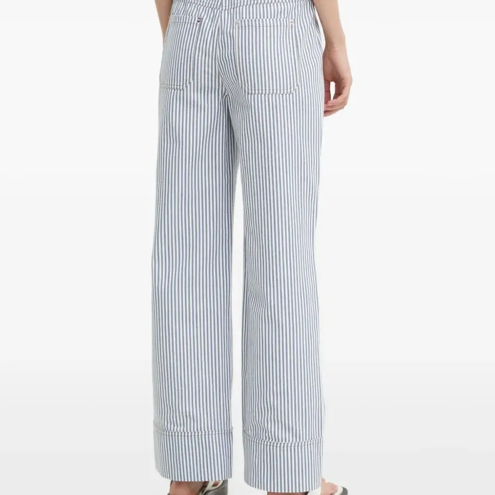 Брюки с полосатыми манжетами