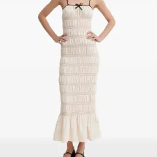 Миди-платье Beaurs с рюшами и сборкой Миди-платье Beaurs с рюшами и сборкой