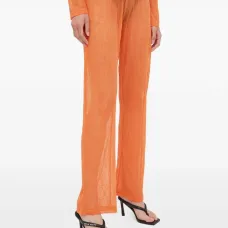 Брюки с ажурной отделкой Брюки с ажурной отделкой