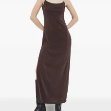 Расклешённое миди-платье