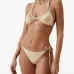 Бикини с вырезом халтер и завязками
