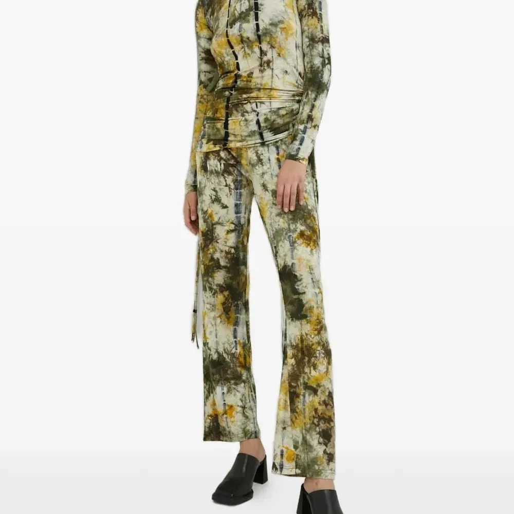 Брюки в технике тай-дай