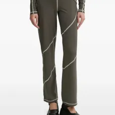 Брюки с контрастной строчкой Брюки с контрастной строчкой