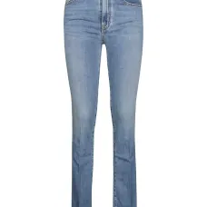 Джинсы с завышенной талией