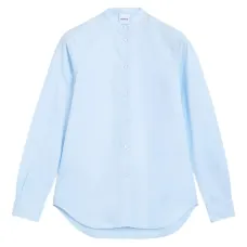 Рубашка с воротником-стойкой