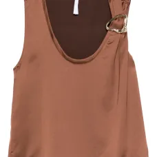 Топ с пряжкой Топ с пряжкой