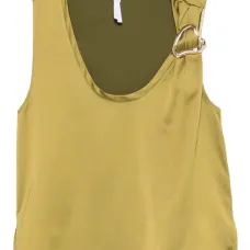 Декорированный топ без рукавов