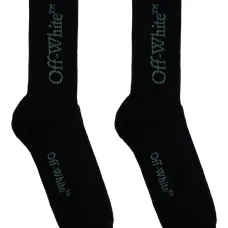 Рифленые носки с вышитым логотипом