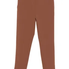 Брюки с атласным поясом