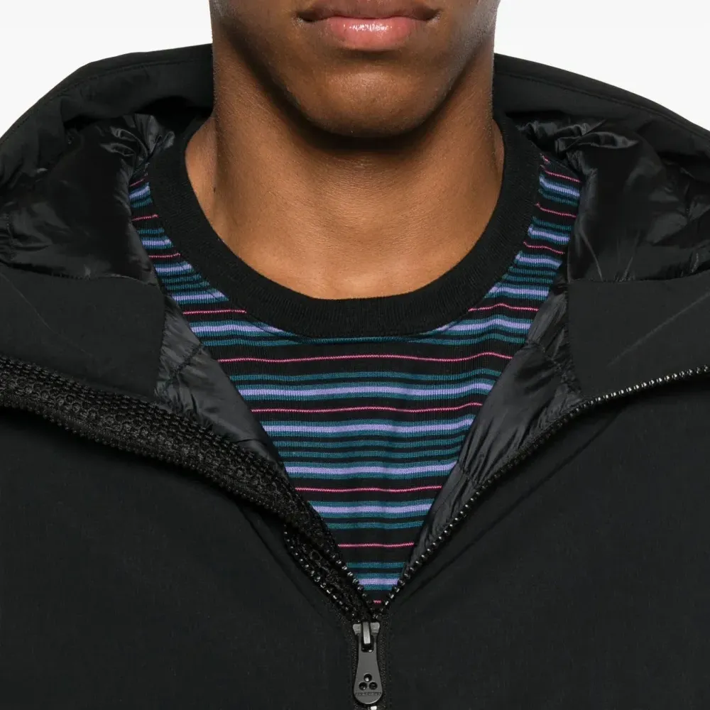 Пальто на молнии с капюшоном