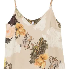 Топ с цветочным принтом Топ с цветочным принтом