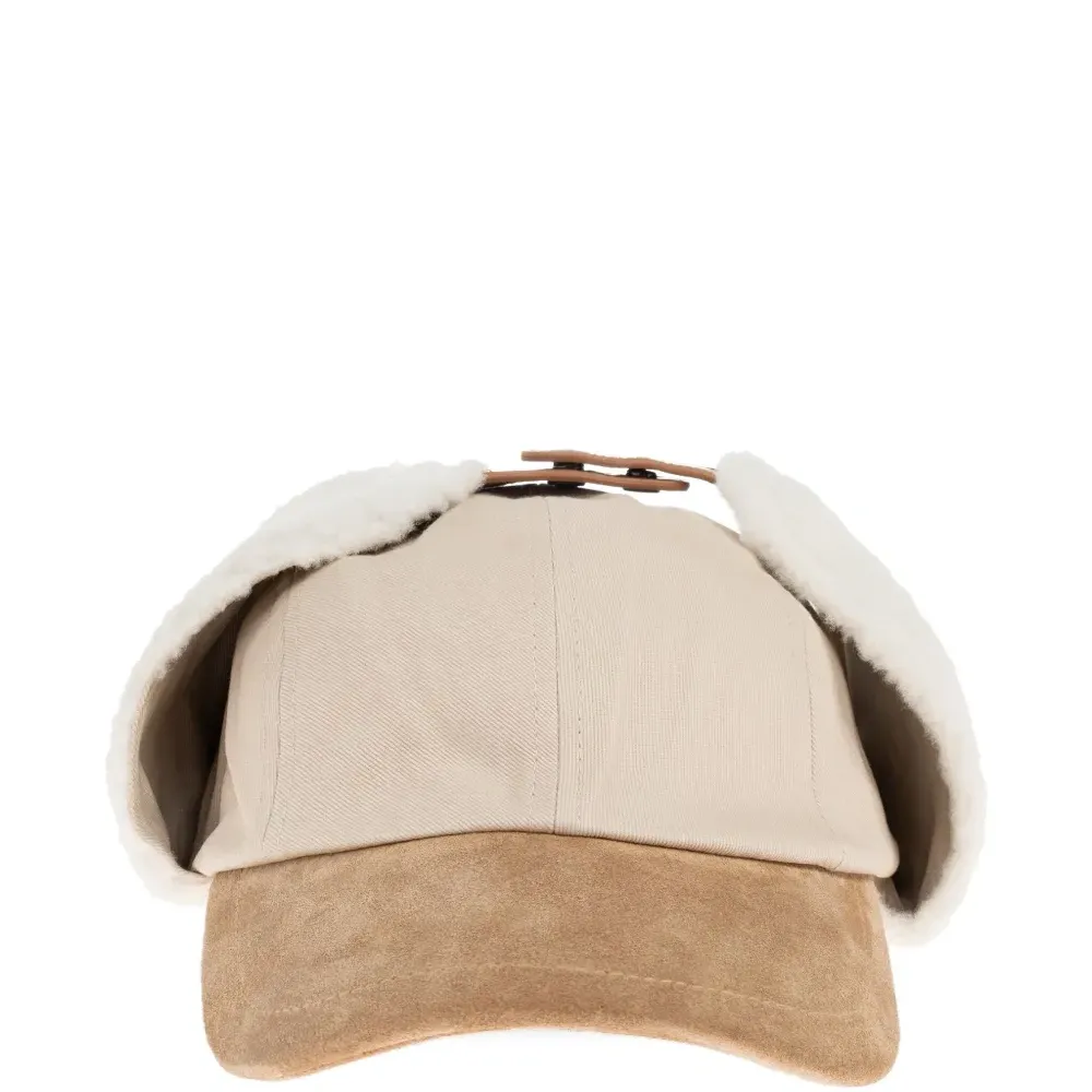 Бейсболка с отделкой из флиса