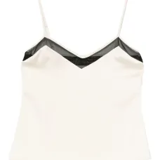 Топ на тонких бретелях с V-образным вырезом Топ на тонких бретелях с V-образным вырезом