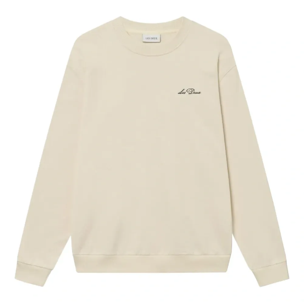 Толстовка с круглым вырезом и логотипом