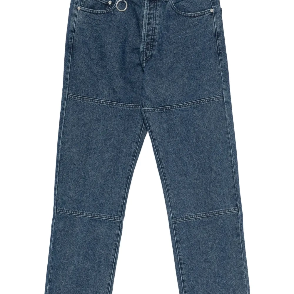 Джинсы со вставками