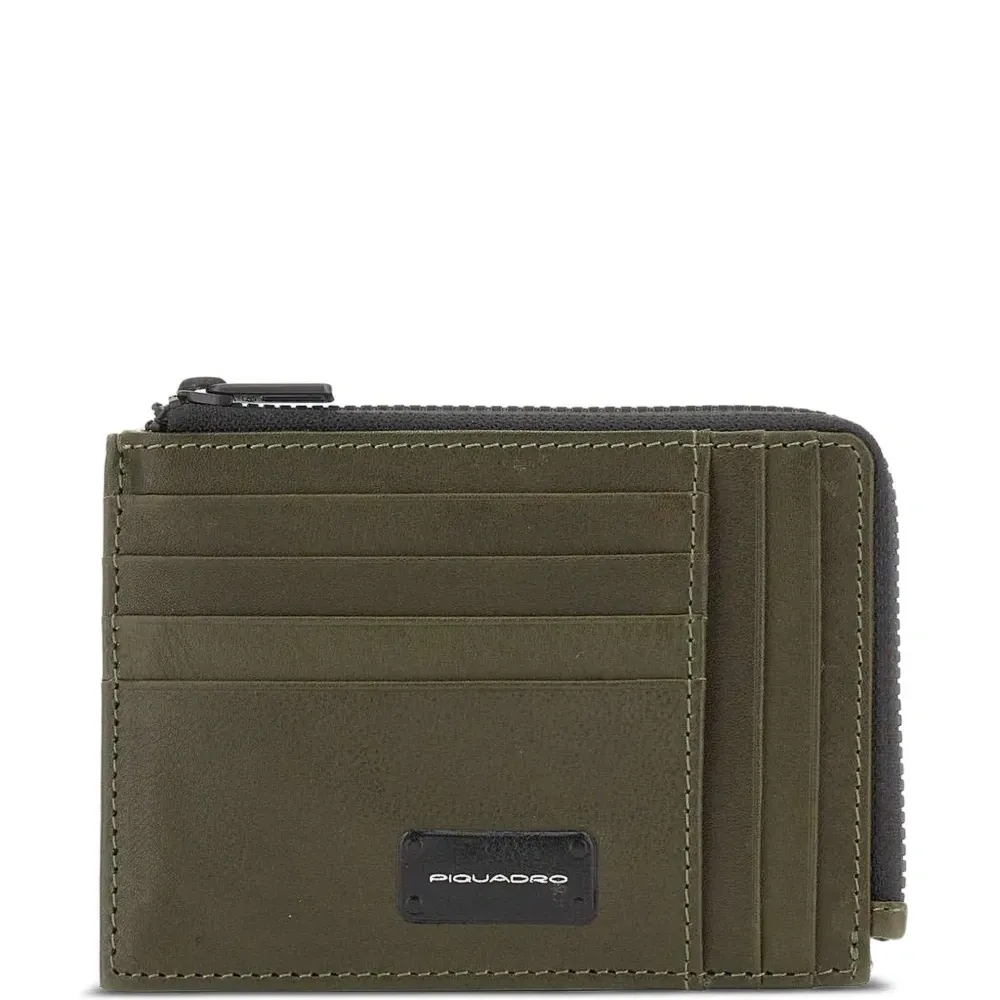 Картхолдер с круговой молнией Картхолдер с круговой молнией