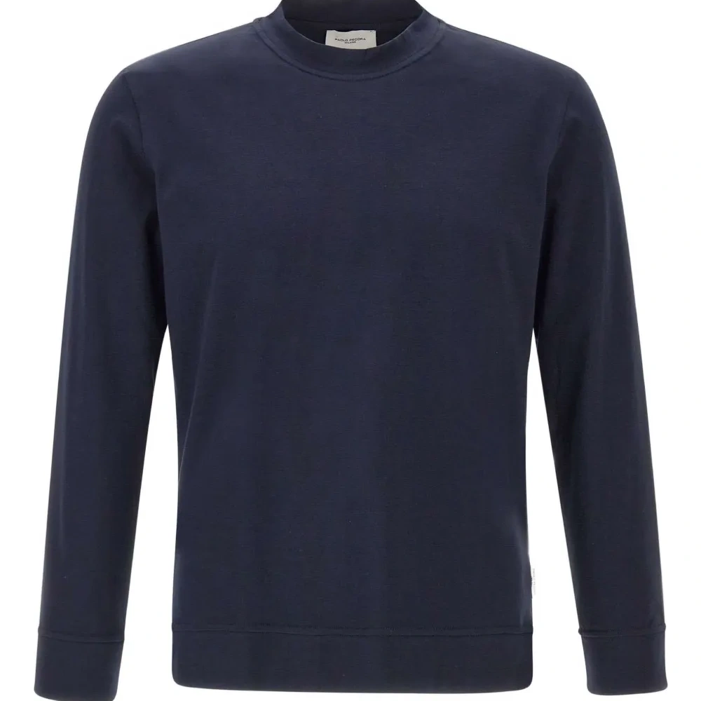 Толстовка с круглым вырезом