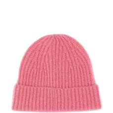 Кашемировая шапка бини в рубчик Кашемировая шапка бини в рубчик