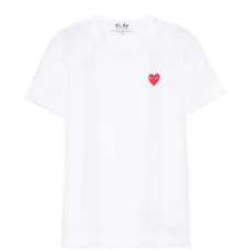 Футболка из сетчатой ткани с нашивкой-логотипом