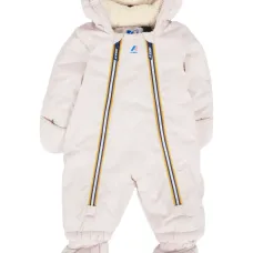 Дутый комбинезон с капюшоном