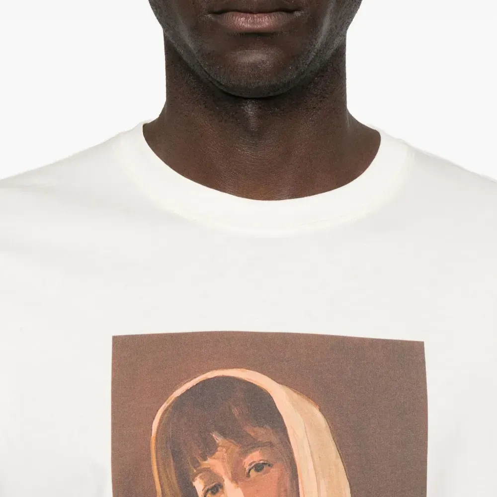 Футболка из органического хлопка с принтом