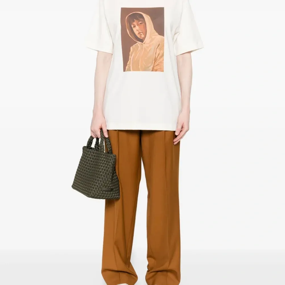 Футболка из органического хлопка с принтом