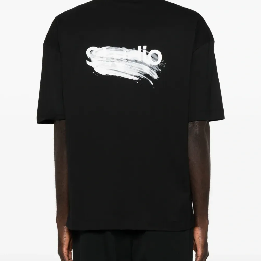 Футболка из органического хлопка с логотипом Футболка из органического хлопка с логотипом