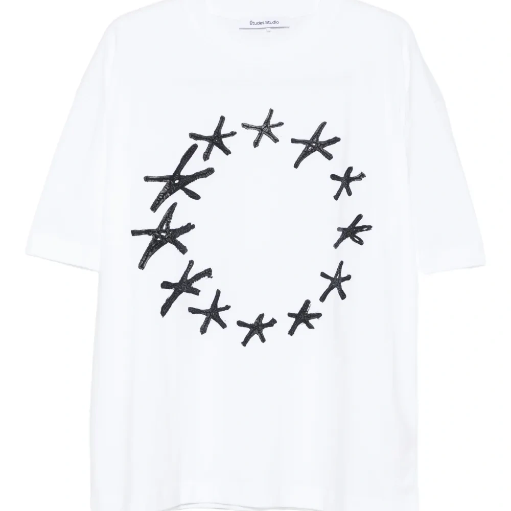 Футболка из органического хлопка с принтом