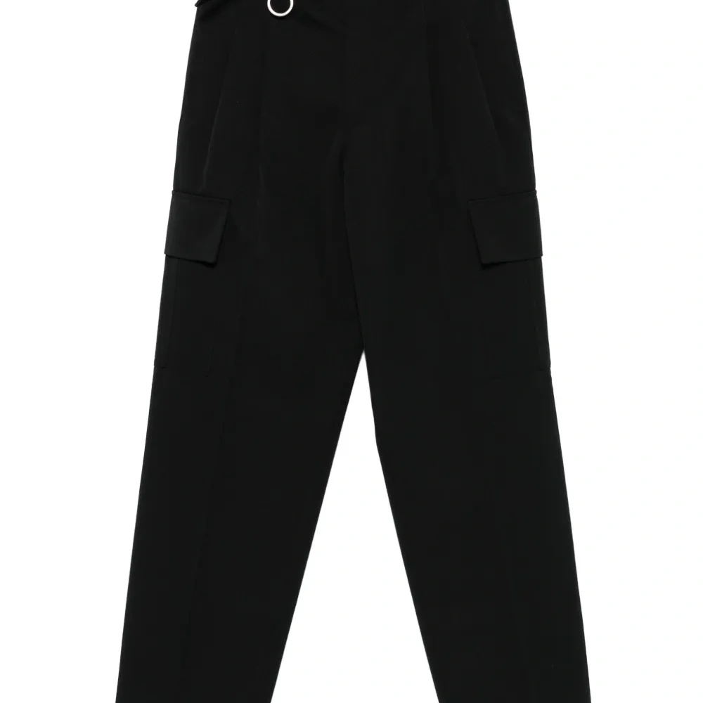 Брюки карго с поясом